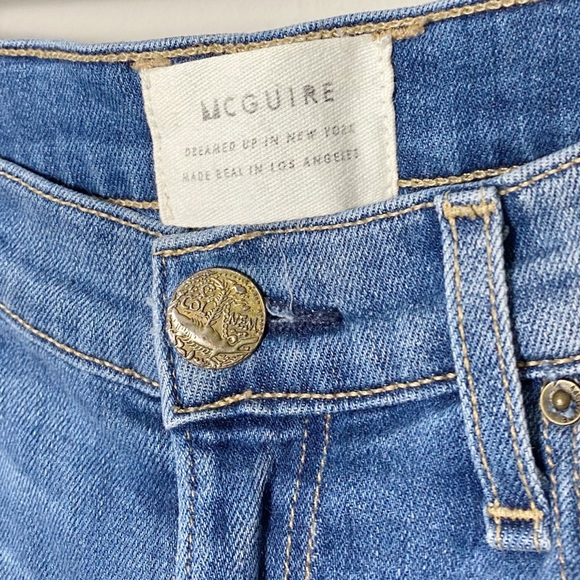 McGuire Newton Skinny Oceana Wash Mid Rise Jeans - Picture 6 of 12